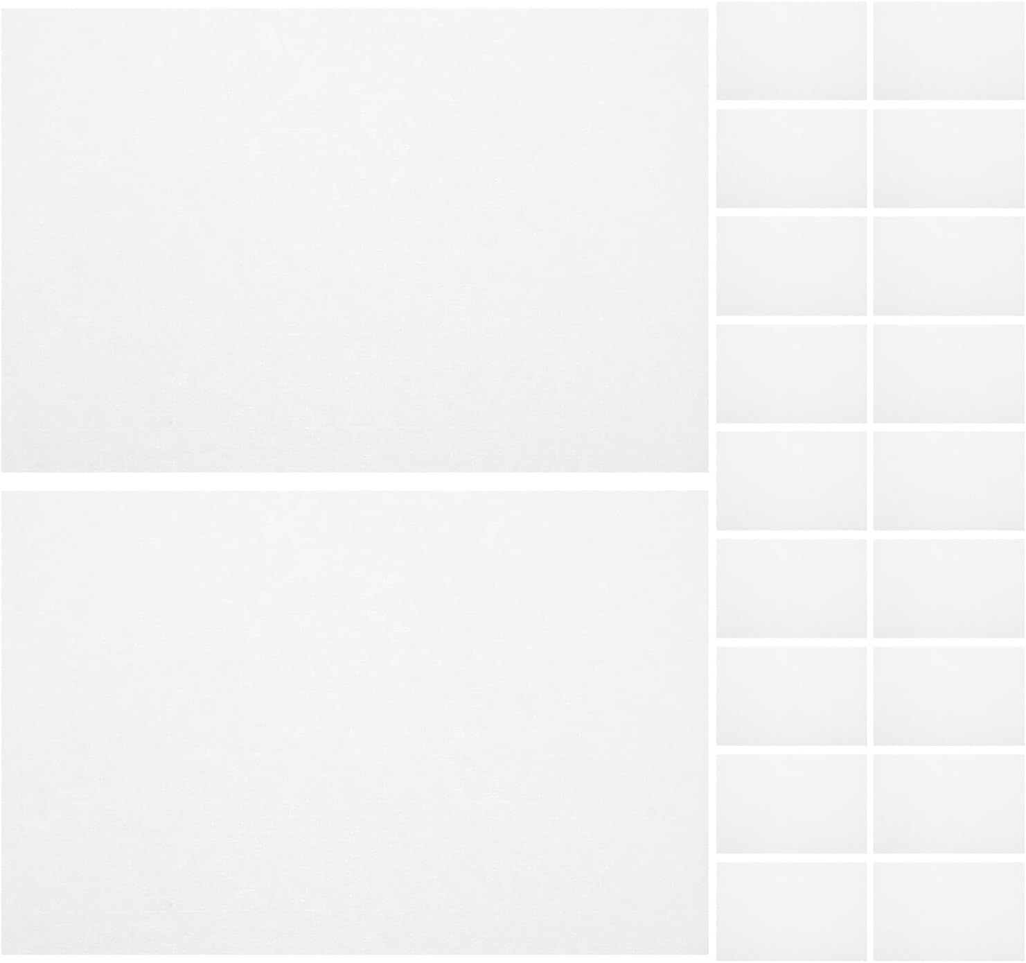 100 Sheets Disposable Birdcage Liners Absorbent Precut Paper for Parrot Parakeet Macaw Birds Portable Lightweight Easy Replacement Cage Bottom Liners