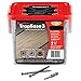 Fastenmaster Fmtr3-212 2-1/2" Trapease 3 Composite Deck Screw Trex-Tiki Torch - 100 sq.ft