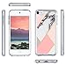 ULAK iPod Touch 6 Case, iPod 5 Case, iPod Touch 7 Clear Case Slim Anti-Scratch Flexible Soft TPU Bumper Hybrid Shockproof Protective Case for Apple iPod Touch 5/6th/7th Gen, Pin Marble