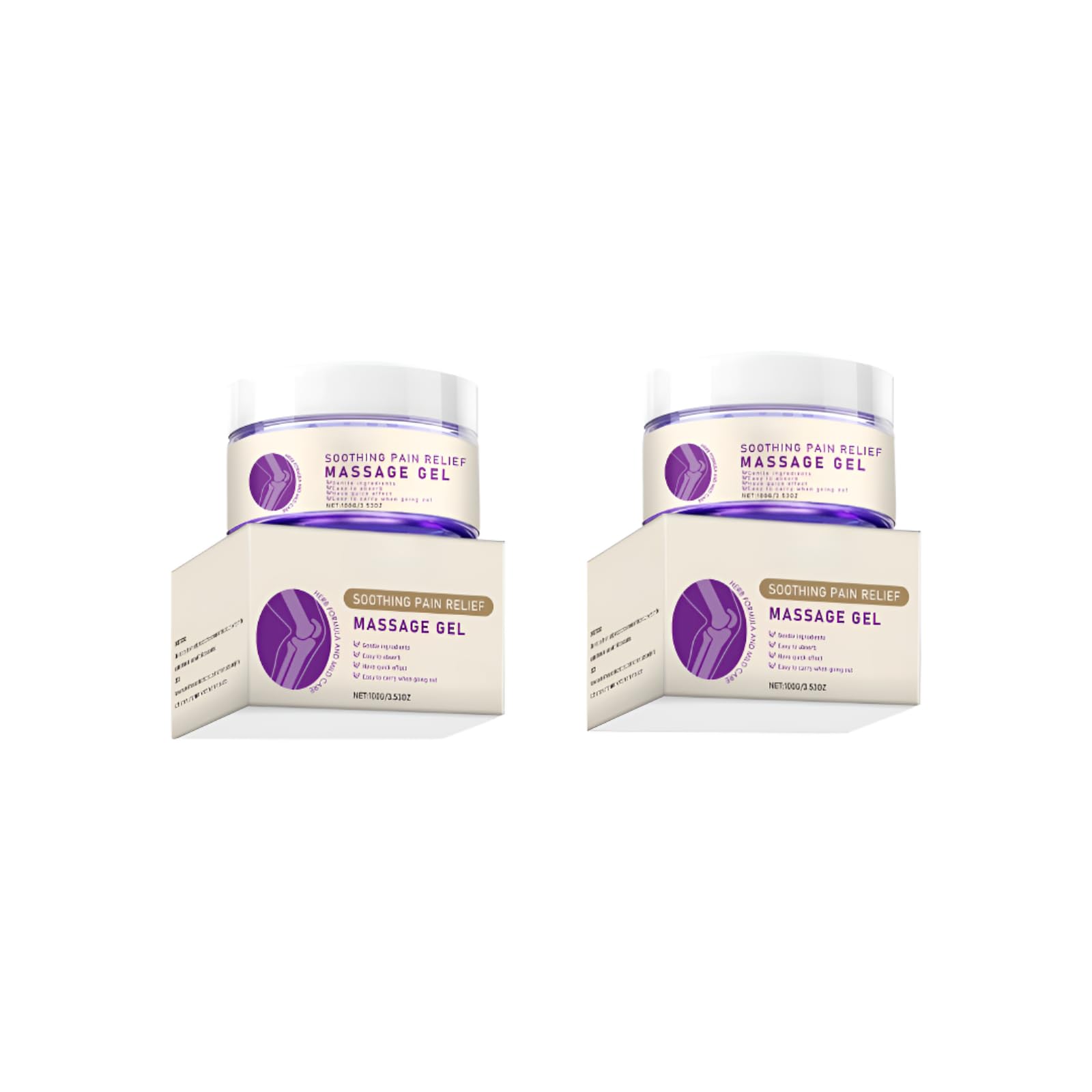 Soothing Body Massage Gel (3.53 oz) Refreshing and Non-Greasy — Amazon image 9