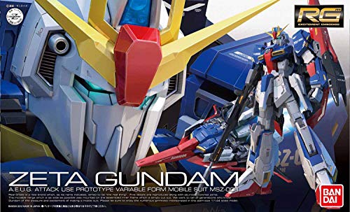 BANDAI SPIRITS RG 1/144 Zeta Gundam BL miniatura 4