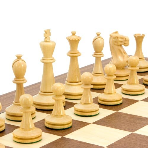 The Regency Chess Company Blackmore seria Sheesham figurki szachowe z deską orzechową 60 cm
