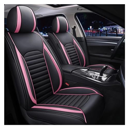 Housse de siège auto en cuir de qualité supérieure rose pour Suzuki SX4