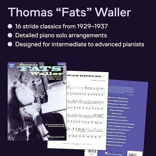 Apprendre le piano jazz avec les partitions audios Thomas Fats Waller