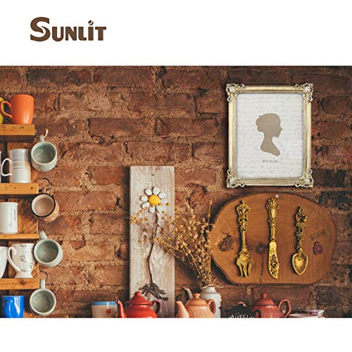 Sunlit Vintage Picture Frame 8X10 Inch, Luxury Antique Photo Frames With Glass Front, Photo Display, Tabletop Wall Hanging, Gift Ideas #TOP5