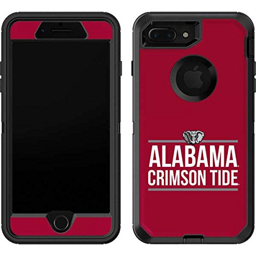 Skinit Decal Skin Compatible with OtterBox Defender iPhone 7 Plus - Officially Licensed College Alabama Crimson Tide Design