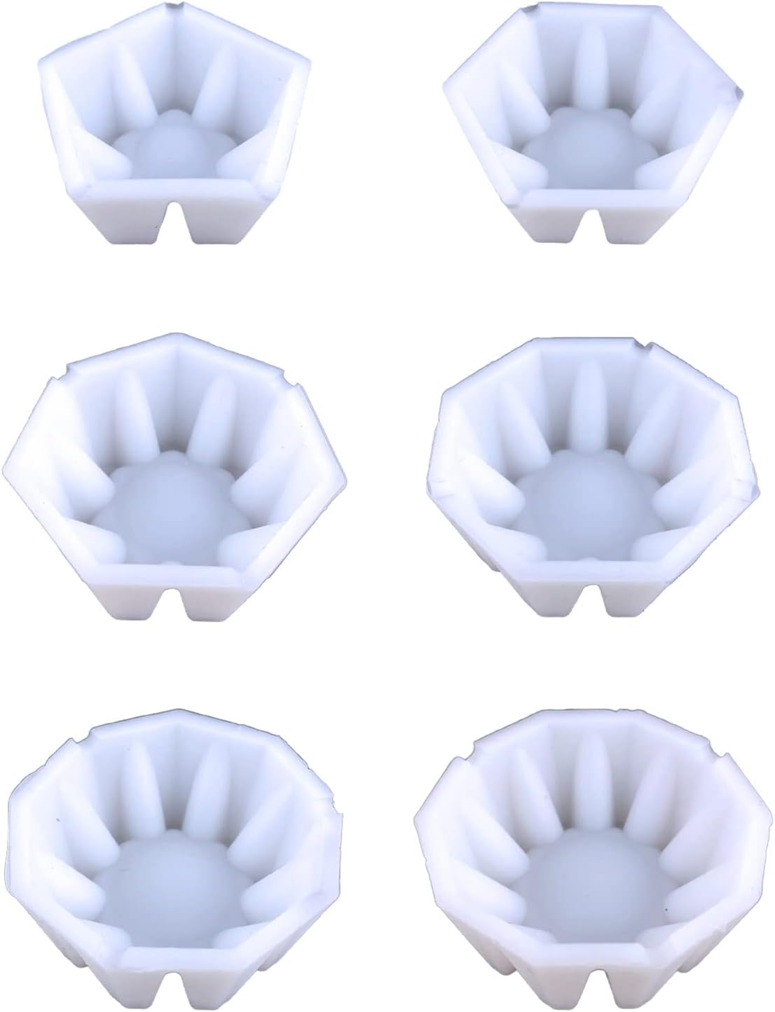 Pouring Flower Strainers Silicone Split Cup for Paint Flower Pour Cups for Making Painting Tools Drawing Silicone Split Cups for Resin