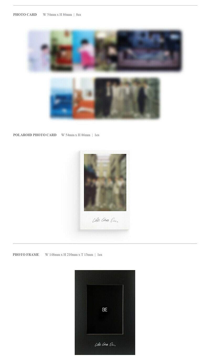 BTS [BE] DELUXE EDITION LIMITED Album. 1p CD+192p Photo Book+32p Making Book+1p Poster+8p Photo Card+1p Polaroid Card+1p Photo Frame+7p Post Card+1p Poster(On Pack)+TRACKING CODE K-POP SEALED