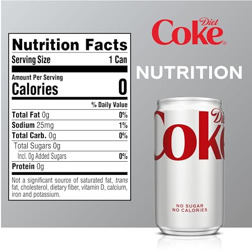 Image of Diet Coke Can, 7.5 fl oz (pack of 20)