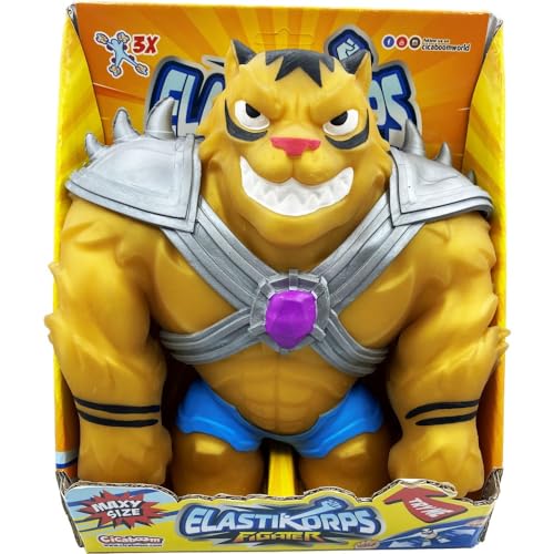 Maxy Tigre Jouet Extensible CICABOOM Figurine Ultra Résistante Extra Force 2kg