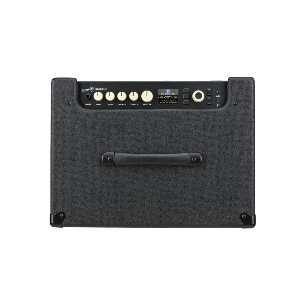 Amazon.com: Fender Rumble Stage 800 Bass Guitar Amp 120V, Black 