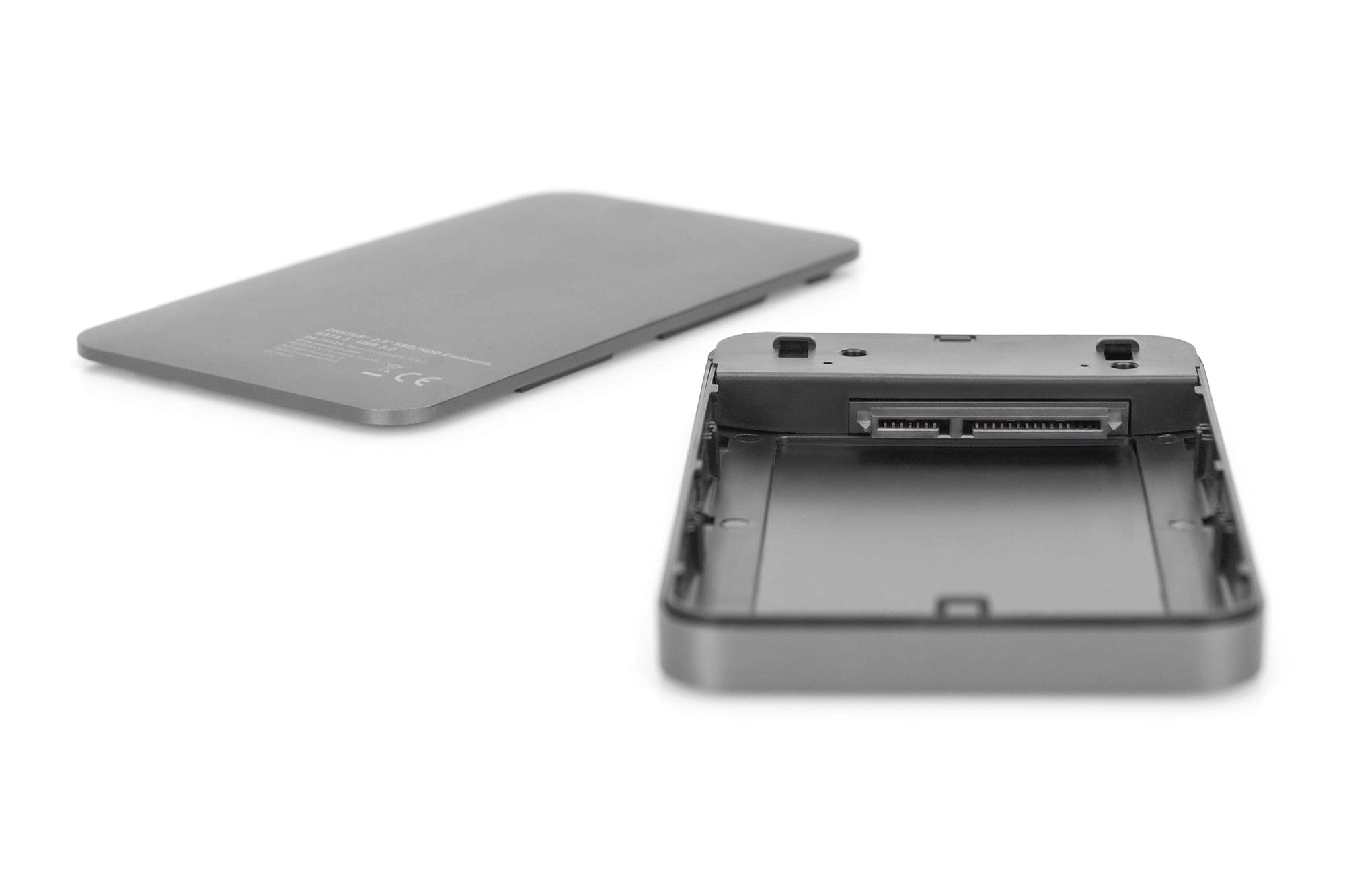 DIGITUS - DA-71114 - Festplattengehäuse SSD/HDD - 2,5" - USB 3.0 - SATA III - bis zu 2 TB - schwarz