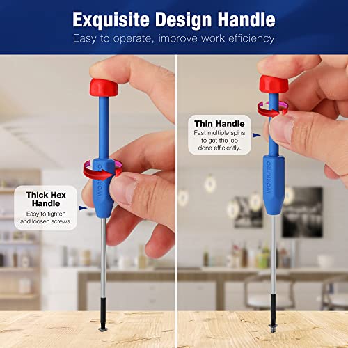 Workpro 12 In 1 Torx Screwdriver Set With T3 T4 T5 T6 T8 T10 Security Torx Bit & Precision Magnetic Screwdrivers, Tweezers,Pry Bars, Spudger For Eyeglass, Watch, Computer, Phone, With Case #TOP4