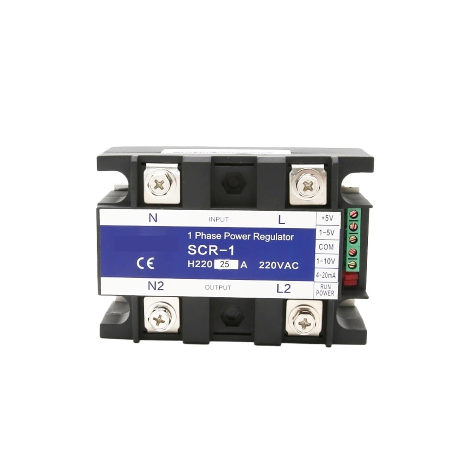 ZVQYSGIW 25A 220V Single Phase Voltage Regulator Power Controller Module 10-220V