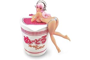 Super Sonico Noodle Stopper Figure: Unleash the Charismatic Waifu