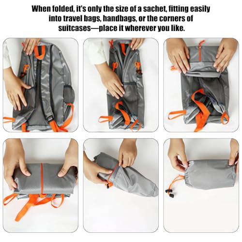 Mochila ligera resistente al agua para senderismo miniatura 7