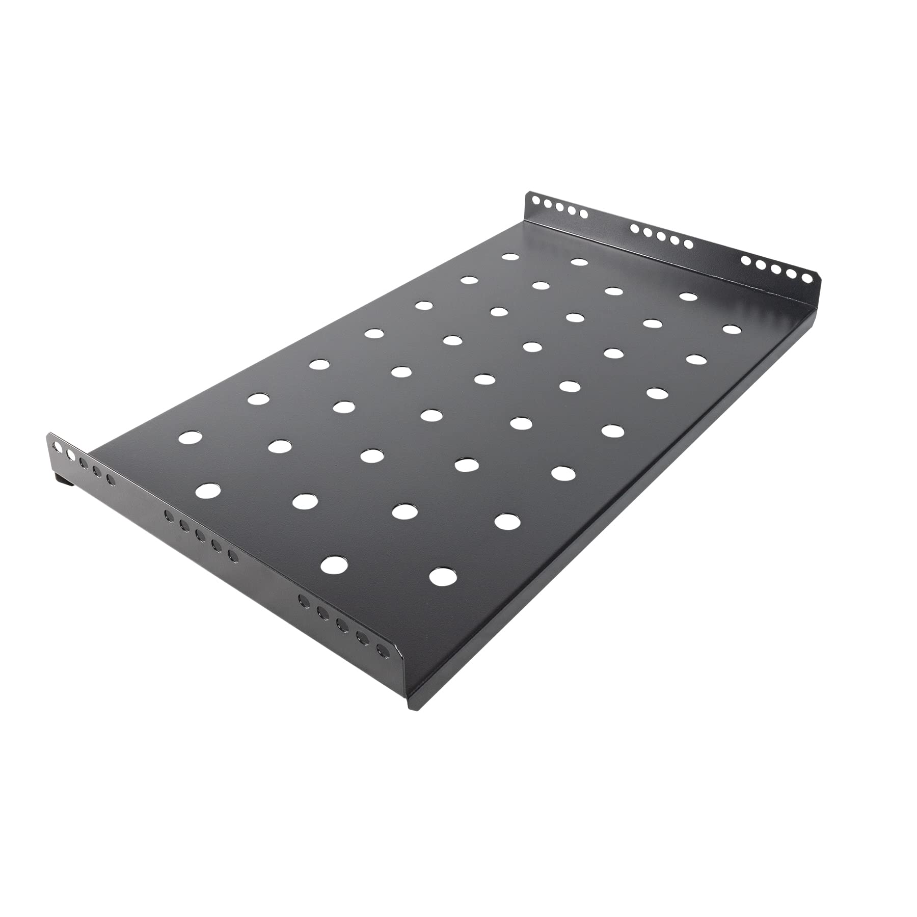 Aiten Bandeja Fija de Rejilla 1U 490 mm x 280 mm Acero Laminado 17 kg 19"