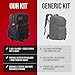 ZAHVO 72 Hour Emergency Survival Kit with Food, Solar Power Bank, Water Purifier, First Aid & Tools, Go Bag Emergency Survival Backpack & Emergency Survival Kit for Disaster Preparedness & Evacuation