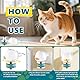 DKundZH 3 in 1 Pheromone Diffuser Katzen, Katzen Beruhigungsmittel, Pheromone Katzen Steckdose Anti Stress, Katzen Beruhigung für bis zu 60 Tage(1 Diffuser + 2 Nachfüller)