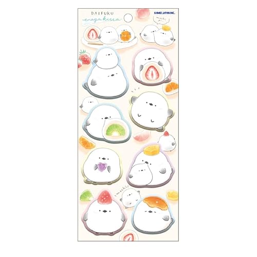 カミオジャパン シール もーっともっちりシール だいふくエナガ 229912のサムネイル