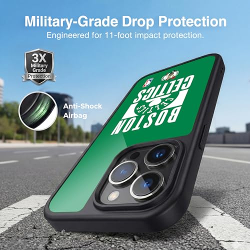 Coque Boston Celtics iPhone 14 Pro Max antichoc protection militaire