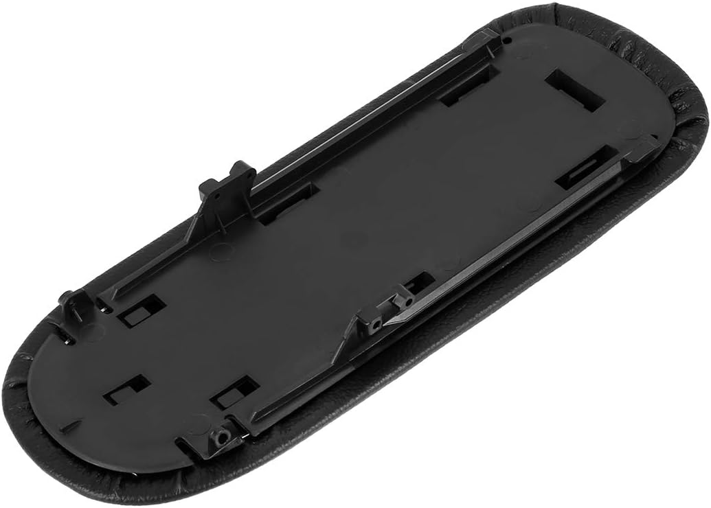 X AUTOHAUX Car Center Console Box Cover Armrest Replacement Black for BMW for Mini Cooper 2002-2008