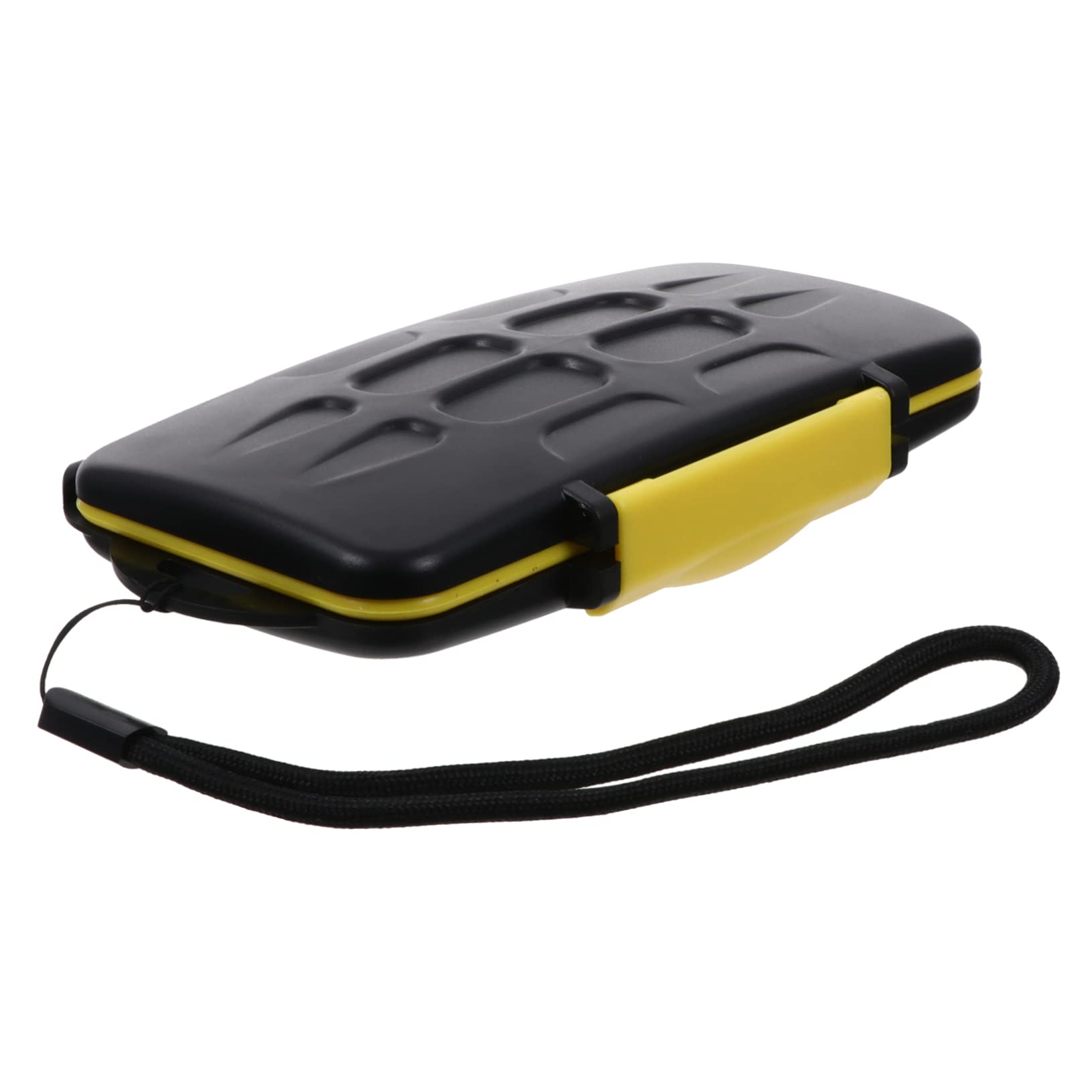 HOMSFOU 1pc Memory Card Holder Case Slots Organizer for Camera and Phone Lightweight and Storage Box Ergonomic Design for Easy Access Safe Material