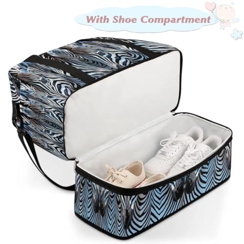 Bolsa de viaje con compartimento separado para gimnasio y yoga 4