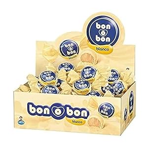 Arcor – Bon o Bon Blanco – Heerlijke bonbons met een laagje witte chocolade. Box 30U. 450g. Argentinië