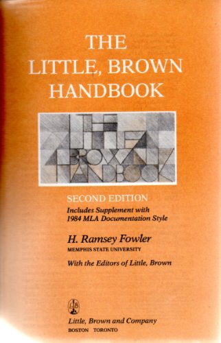 The Little, Brown Handbook 0316289817 Book Cover