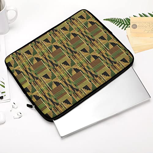Funda protectora de laptop con diseño Kente tamaño 17 pulgadas miniatura 4