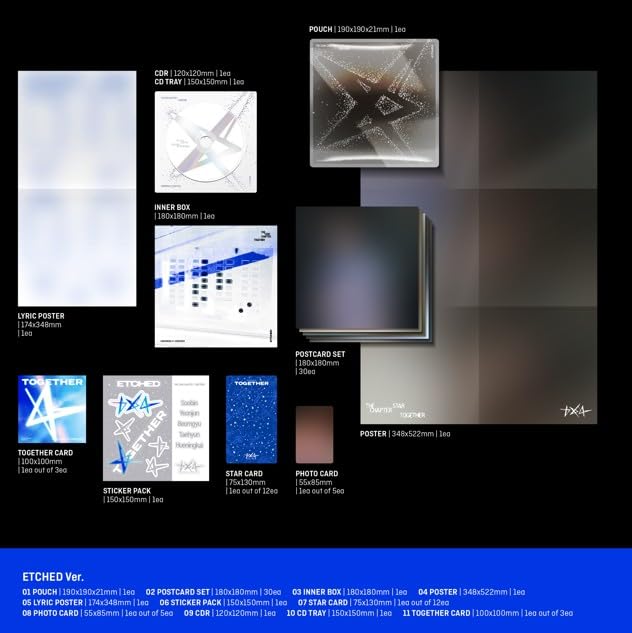 Amazon.com: TXT The Star Chapter: TOGETHER [Standard 3 Ver