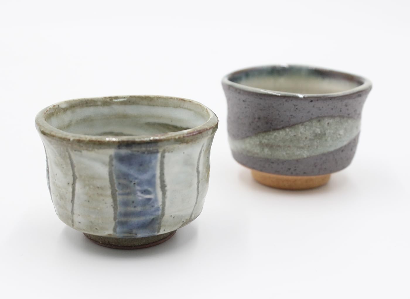 Japanese Traditional Mino Sake Cup (Set of 5) Wine Soju Porcelain Color Variety Sakazuki Cup Gifts (Tsuchimono Goyo)