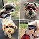 NAMSAN Augenschutz für Hunde, Sonnenbrille, einfach anzubringen, stylisch, für kleine/mittelgroße Hunde