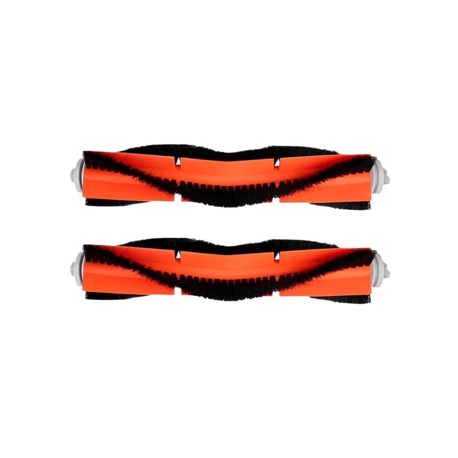 LMRXOFE Vacuum Cleaner Roller Brush, Compatible For Xiaomi,Robot 1/1S,Compatible For Roborock, E2 E3 E4 E5 S4 S5 Replacement Parts(2 Main Brush)
