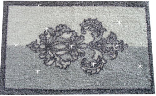 Pana 130161116 Bath Mat 80 x 50 CM Silver