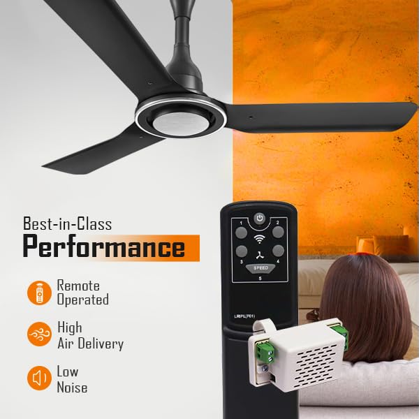 Image of Upgrade Your Ceiling Fan to Smart Control with LRIPL Smart Fan Controller & Infrared Remote (Not Compatible with BLDC Fans)