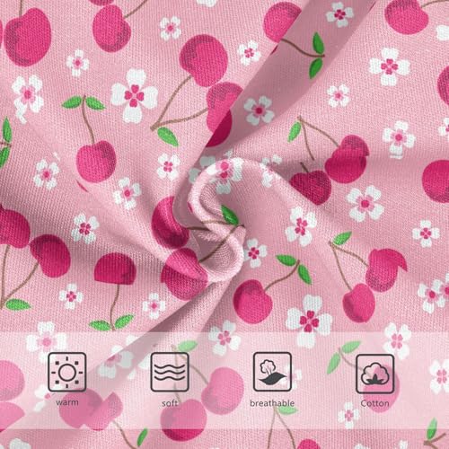 Girls' Underwear Flower Cherry Fruit Cotton Stretch Comfort Toddler Panties3