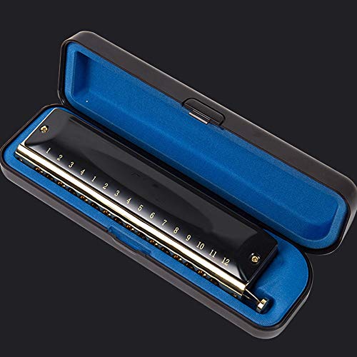 Harmonica Orgue à Bouche de qualité supérieure 16 Trous Harmonica 64 Tons avec étui pour Joueur Professionnel, débutant… - Les Beatles, Paul McCartney, John Lennon, RIngo Starr, George Harrison Harmonica Orgue à Bouche de qualité supérieure 16 Trous Harmonica 64 Tons avec étui pour Joueur Professionnel, débutant… – Image 5
