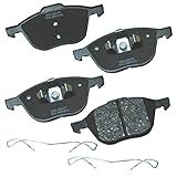 Bendix Premium SBC1044 Ceramic Front Brake Pads for Select Models Ford C-Max, EcoSport, Escape, Focus, Mazda 3, 3 Sport, 5, Volvo C30, C70, S40, V40, V40 Cross Country, V50