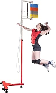 ROYUMI 1.4-3M Basketball Vertical Jump Tester, Fitness Training Sport Challenger, High Jump Training Equipment, Jump Measuring Physical Therapy (Color : Colorful veins)
