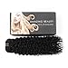 ABH AMAZINGBEAUTY HAIR Jerry Curly Clip in Hair Extensions Real Human Hair 3B 3C Double Wefts Curly Clip ins for African Americans 120g 7 Pieces 17 Clips 120 Grams, Natural Black 10 Inch