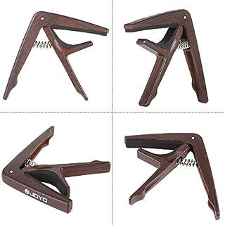 SHUIYUE JCP-01 Light Capo Clé à Pince remplaçable Rapidement en Acier Plastique avec médiator pour Guitare électrique… – Image 3