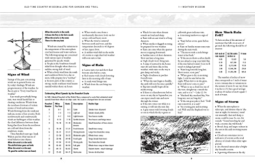 Old-Time Country Wisdom And Lore For Garden And Trail: 1,000S Of Traditional Skills For Simple Living #TOP4