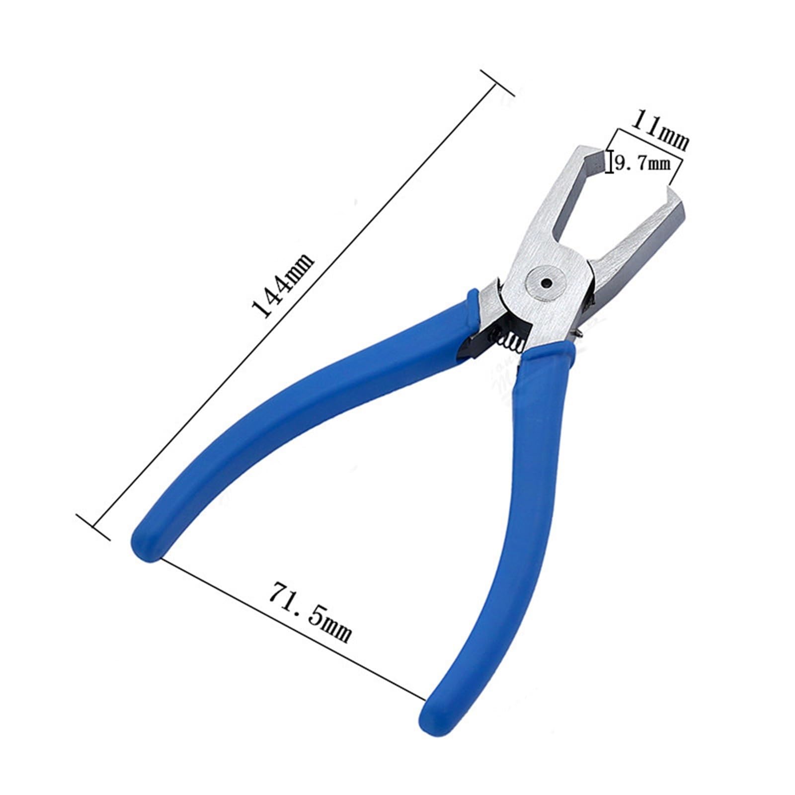 Szczypce Płaskie Do Usuwania Progów Gitarowych Cienka Szczęka Potężne Narzędzie Wymiany I Montażu Akcesoria Gitary(Blue handle)