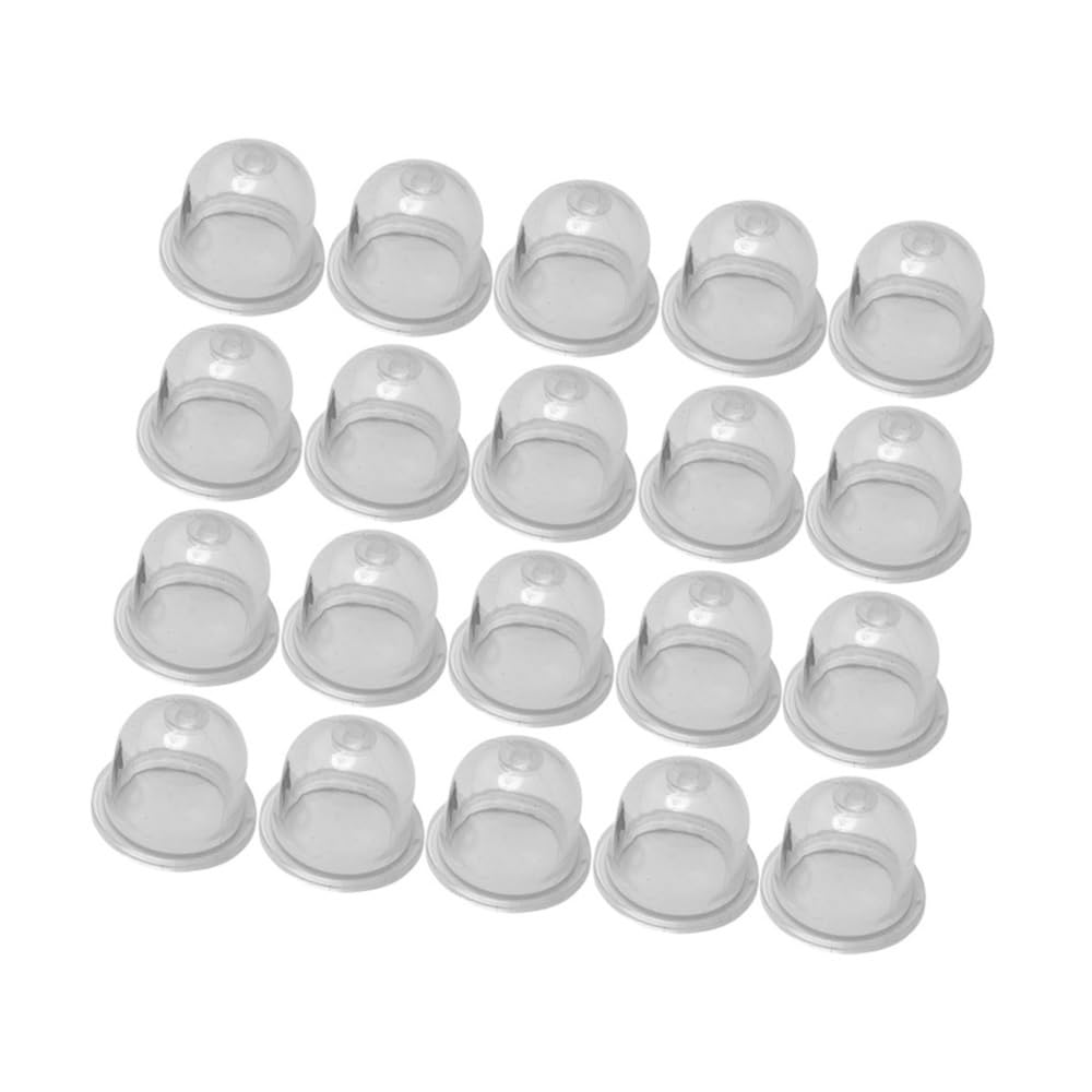 Poire d'amorçage carburateur lot de 20 bulbes transparents pour tronçonneuse et débroussailleuse