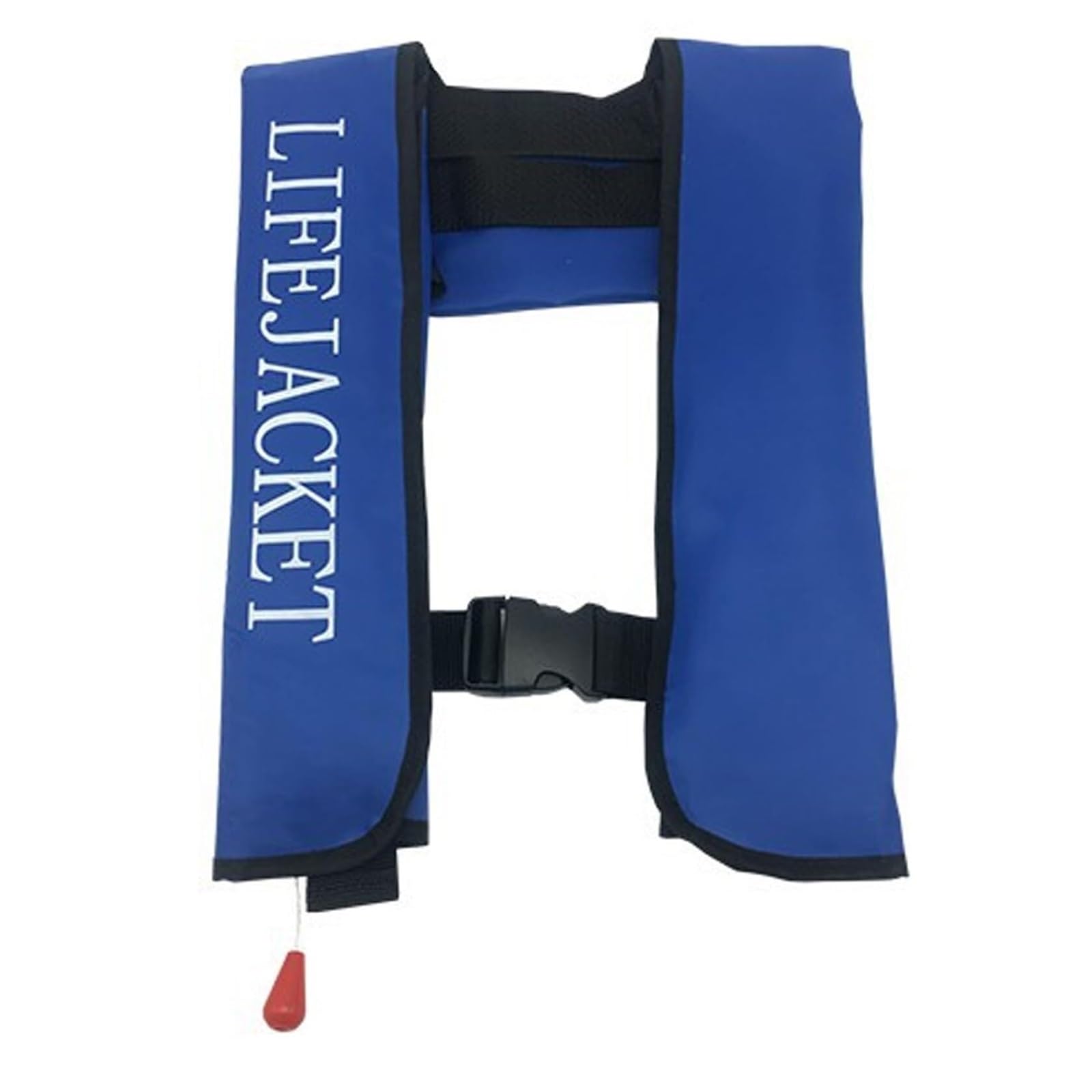 Kayaking Vest Auto-Inflate Adjustable Buckle Compact Design for Boating Canoeing Rafting Water Sports(Blue)
