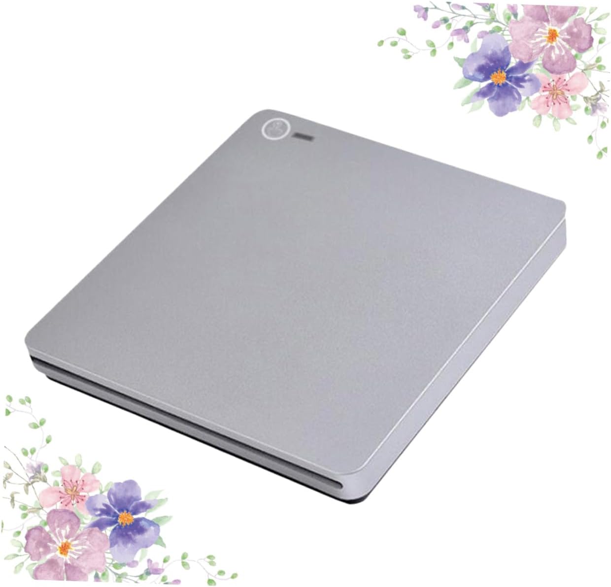 Operitacx USB Type-c External CD Burner Dual Interface Suction Type Multifunctional CD DVD Vcd Player and Writer for Home Office Ultra-Thin Portable Optical Drive Compatible with Windows