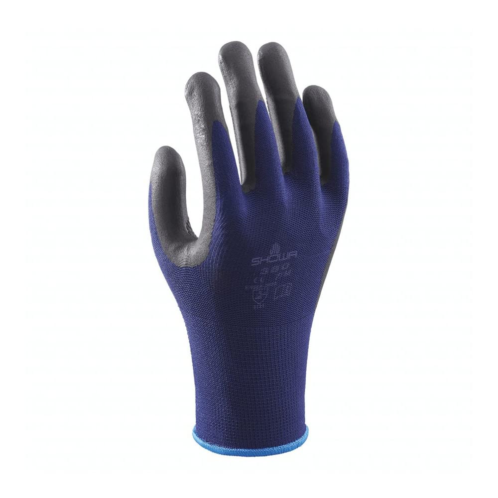 Best Glove 380L-08 Atlas VENTULUS Nitrile Glove Large Blue with Black Coating Pack of 144
