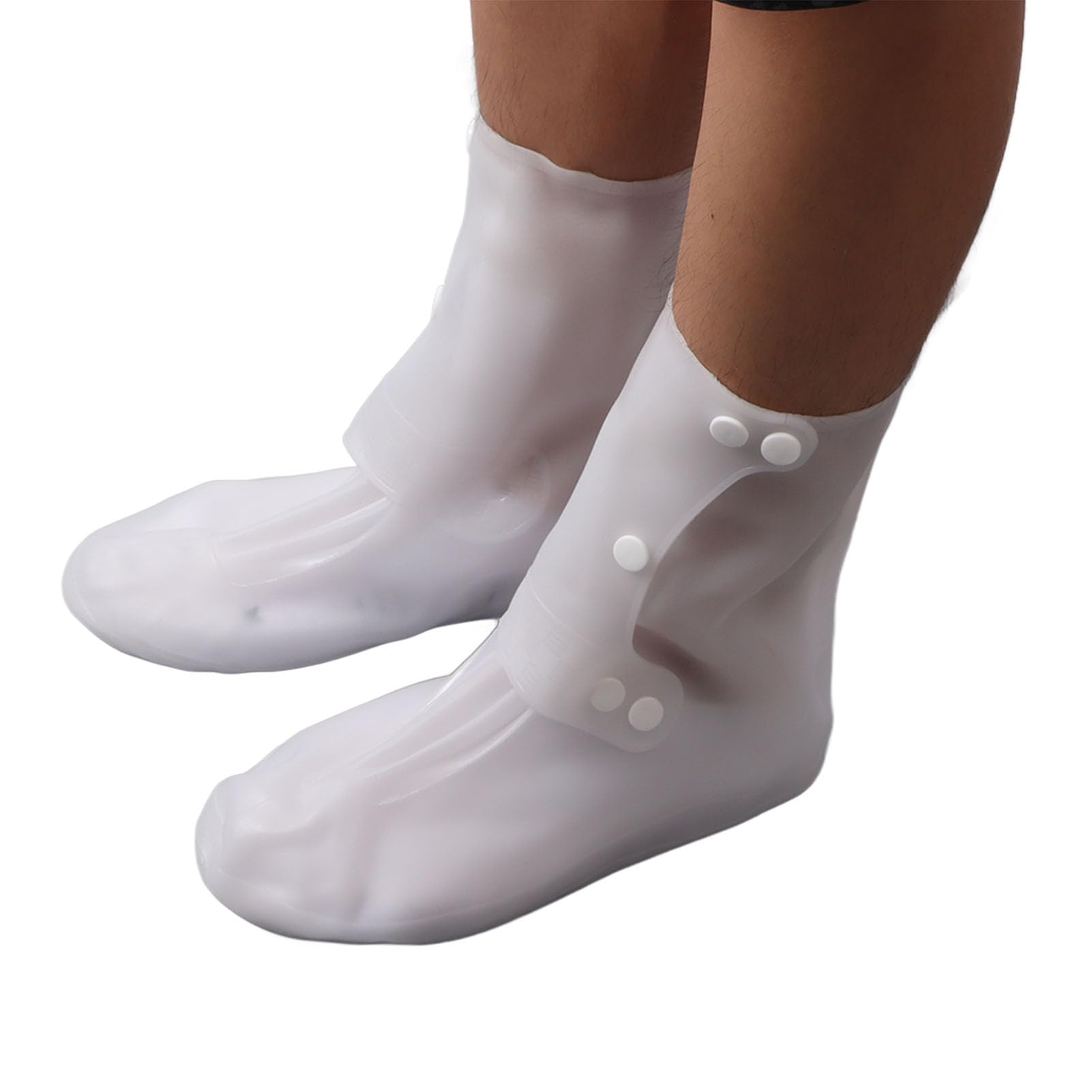 Couvre Chaussures Imperméables Couvre Chaussures En Silicone Antidérapante Réutilisables